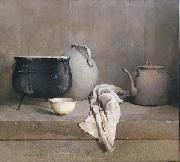 Emil Carlsen Study in Grey painting